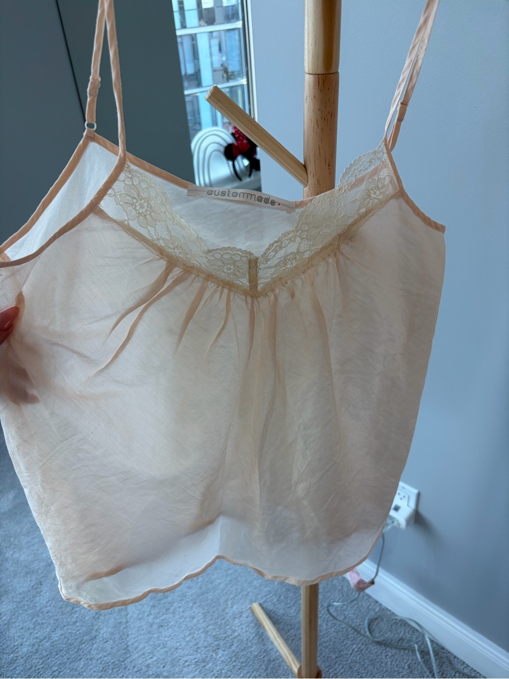 Lingerie style Lace-Trim Camisole